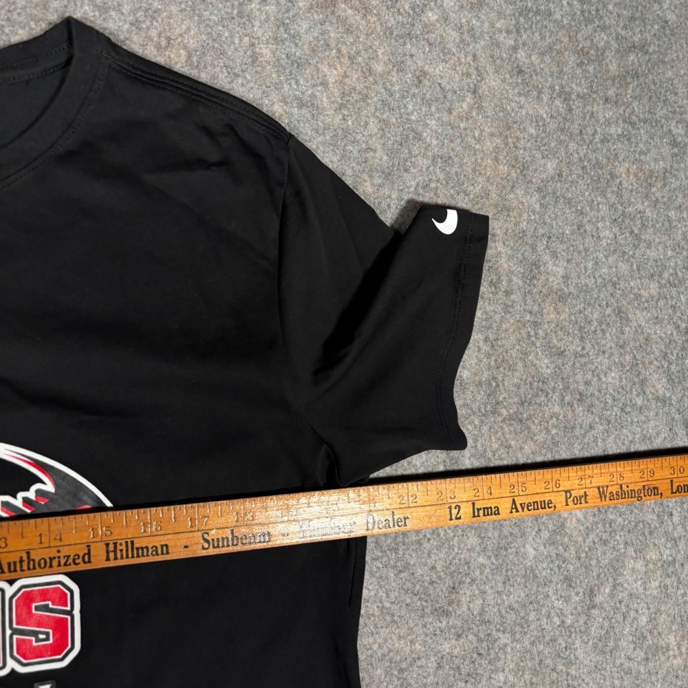 Nike Indians Chief Wahoo T-Shirt LI Wantagh Long Island Baseball Mens L Dri-FIT - Picture 8 of 10